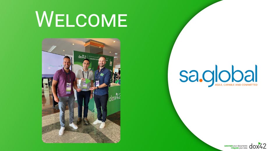 Welcome to our new dox42 Partner sa.global!